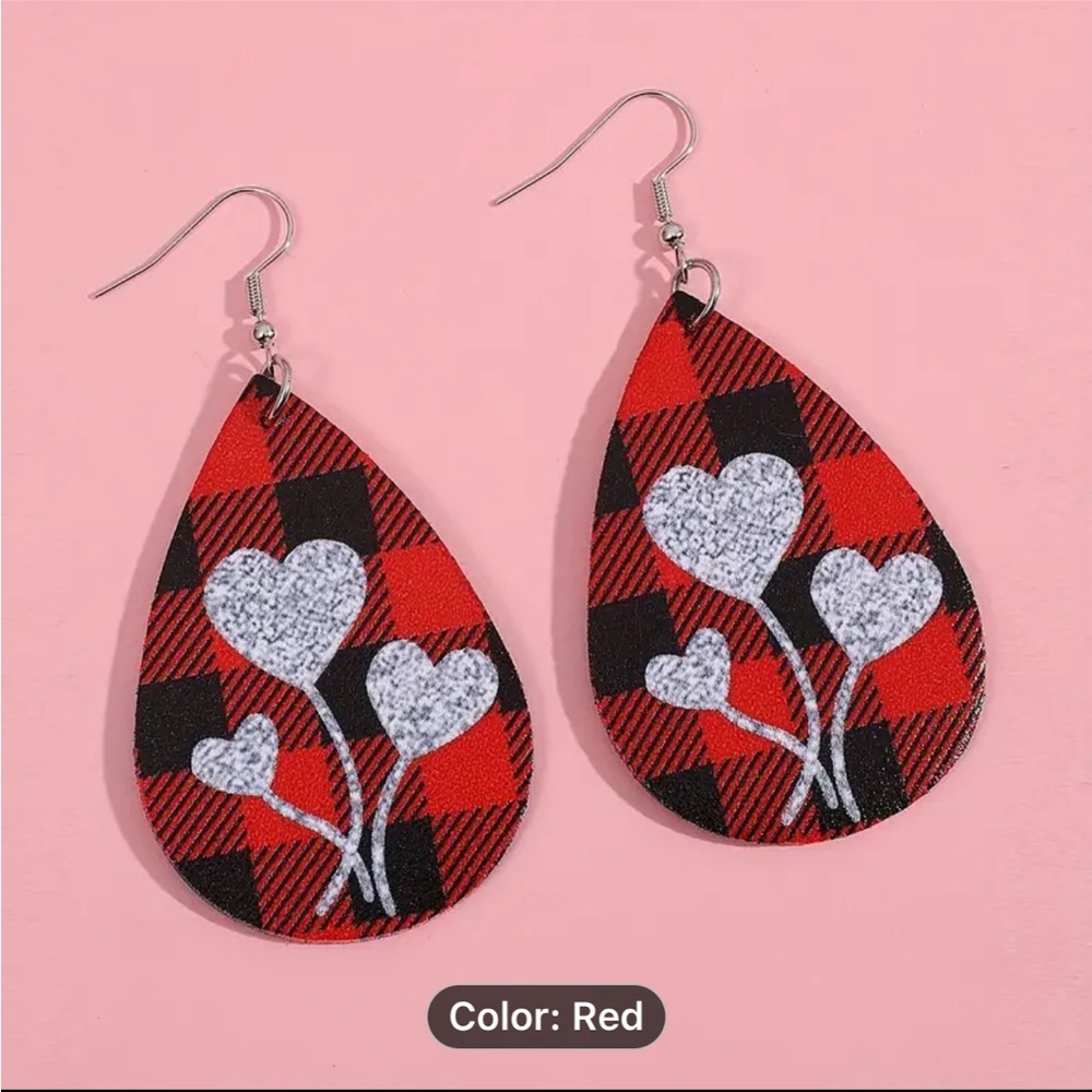 Valentine earrings